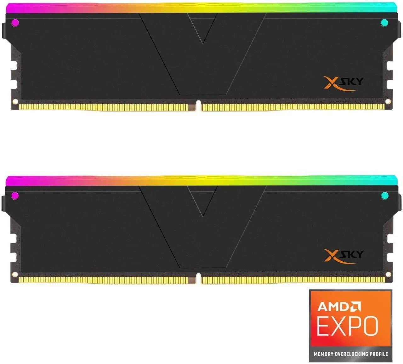 ذاكرة RAM V-Color Manta XSky DDR5 32GB (2x16GB) 6000MHz CL26 1.45V AMD EXPO