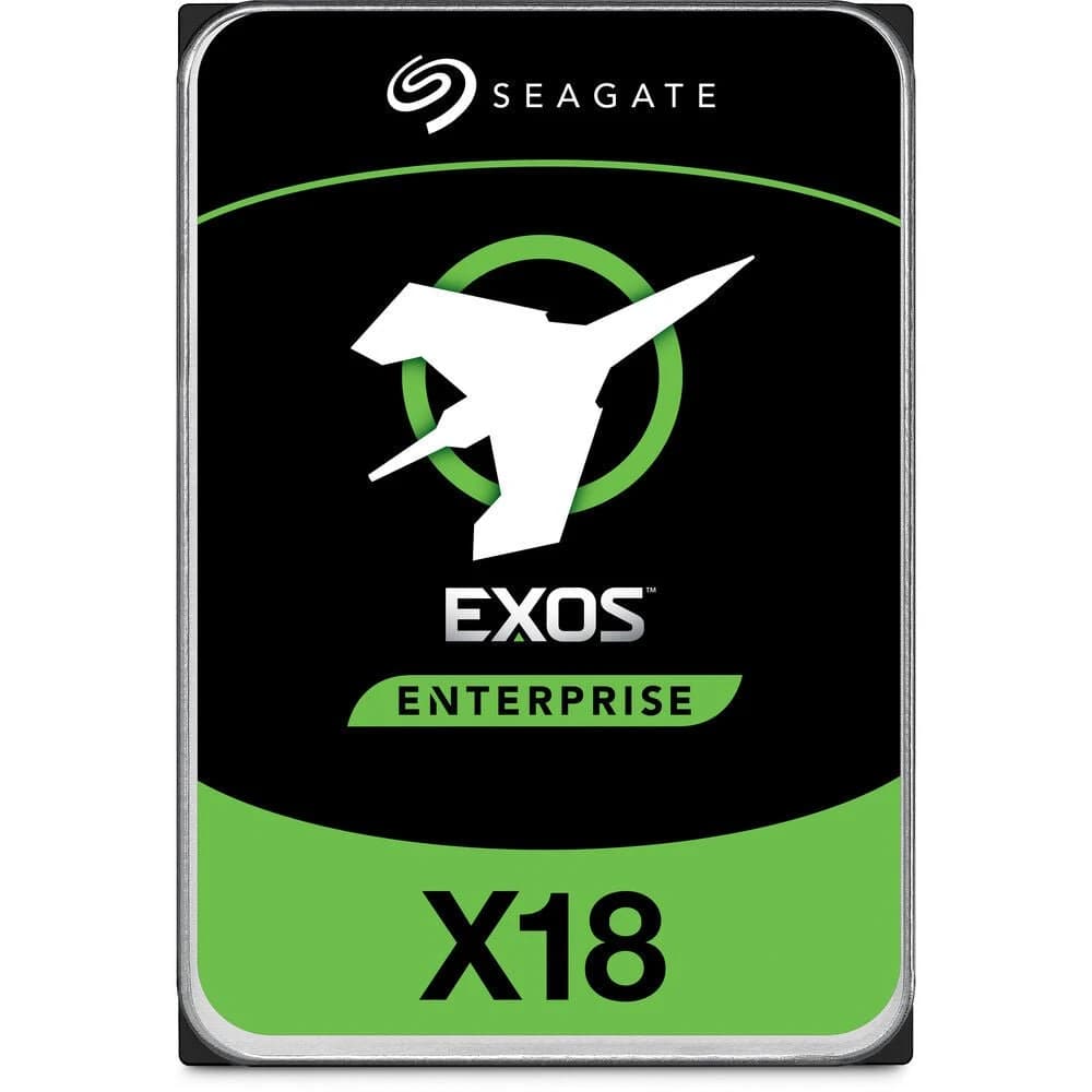 وحدة تخزين Seagate 14TB Exos X18 7200 rpm SATA III 6 Gb/s 3.5″ Internal HDD