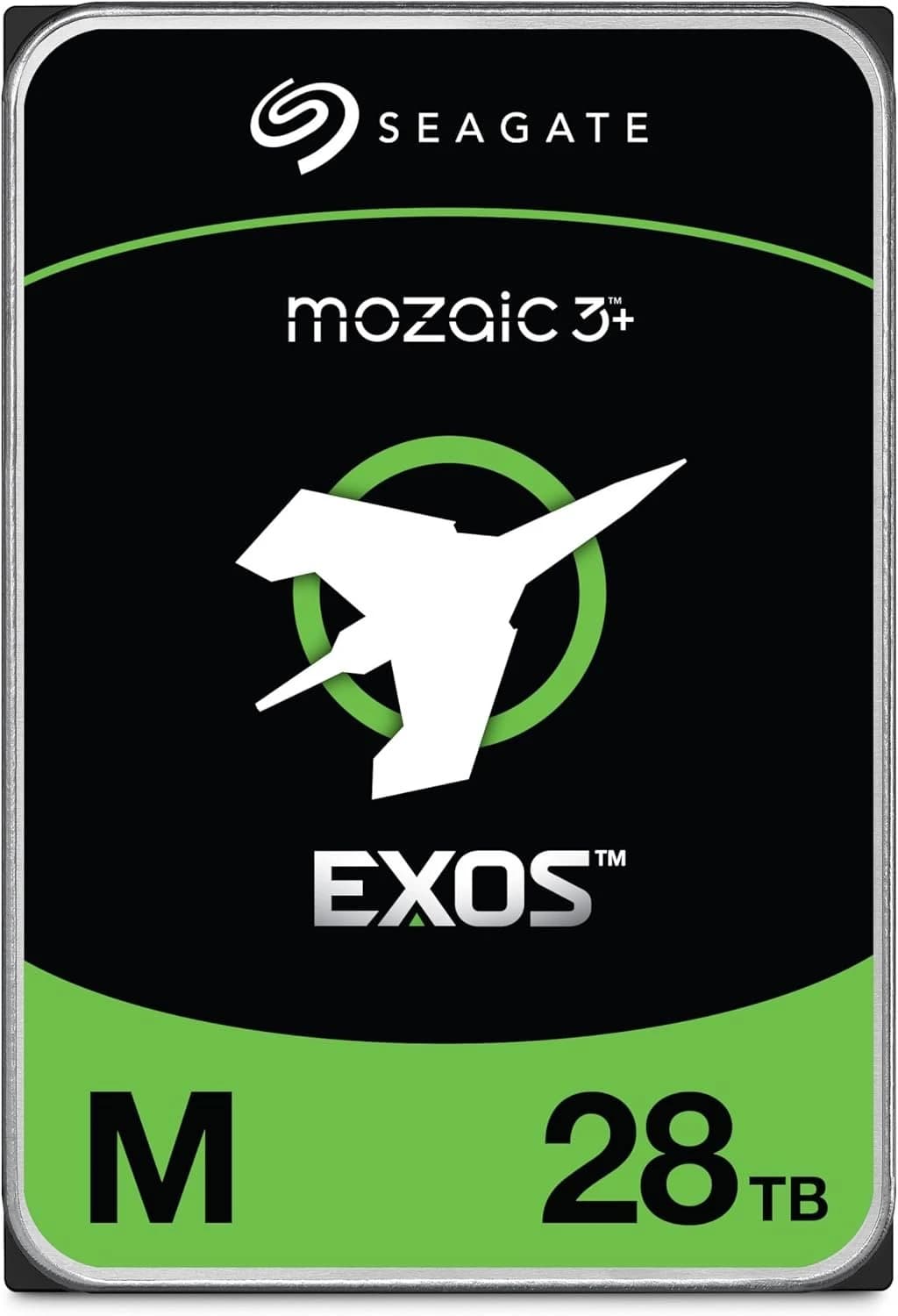 وحدة تخزين Seagate Exos M 28TB Enterprise Internal Hard Drive, 3.5-Inch HDD, 7200RPM, SATA 6Gb/s, 2.5M Hours MTBF, High-Capacity Data Center Storage