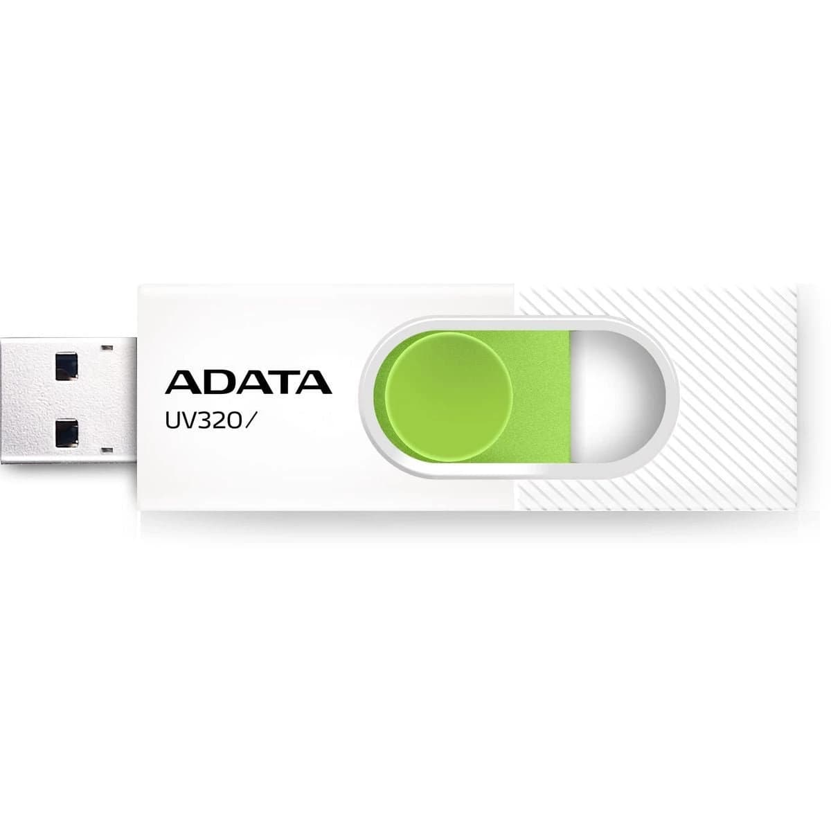وحدة تخزين ADATA UV320 USB 3.2 Flash Drive Sliding Connector – 256GB