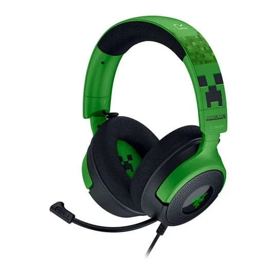 تبريد Razer Kraken V4 X Wired Gaming Headset – 40mm TriForce Drivers, 7.1 Surround Sound, HyperClear Cardioid Mic, Chroma RGB, USB-C & USB-A Compatible