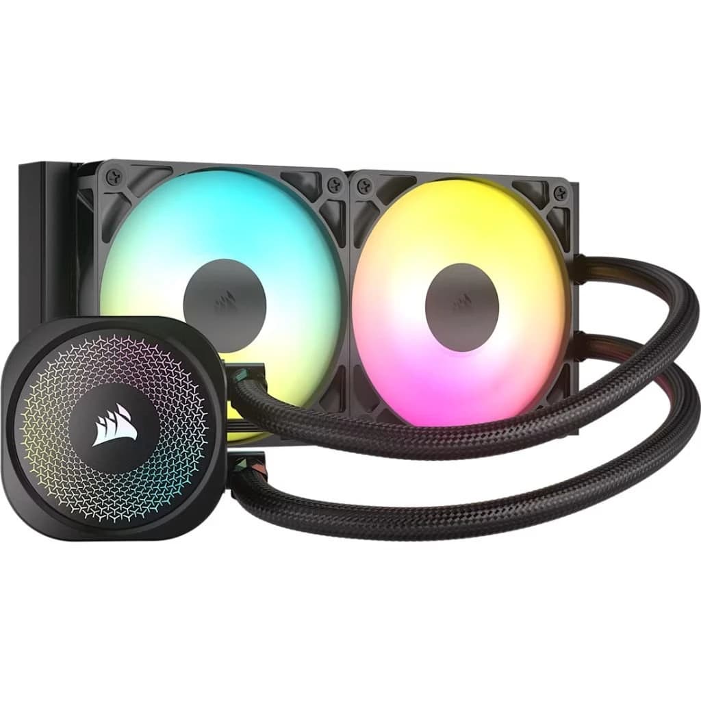 تبريد Corsair NAUTILUS 240 RS ARGB Liquid CPU Cooler – أسود
