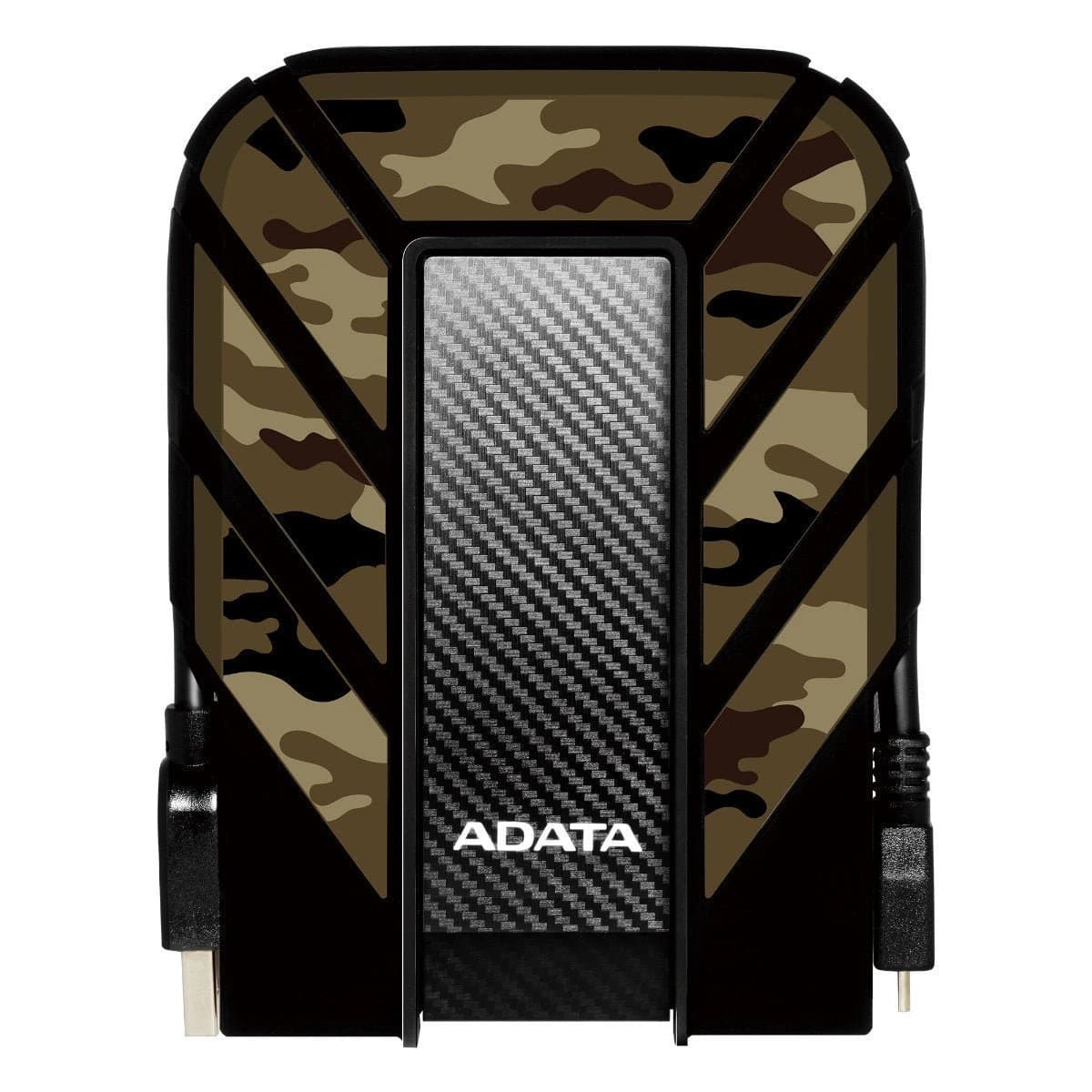 وحدة تخزين ADATA HD710M Pro External Hard Drive USB 3.2 Military-Grade Shockproof Waterproof Rugged Camo Design — 1TB