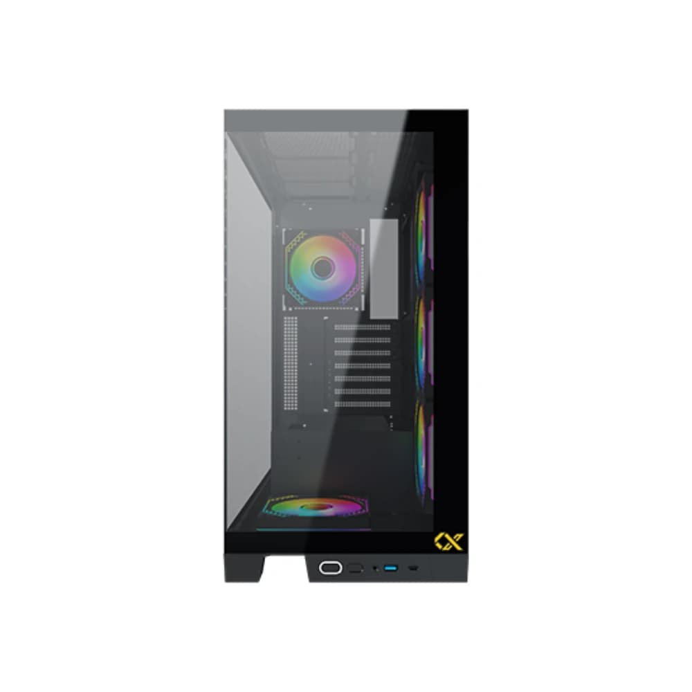 كيس كمبيوتر XIGMATEK ENDORPHIN ULTRA – E-ATX متوسط الحجم PC Case – أسود