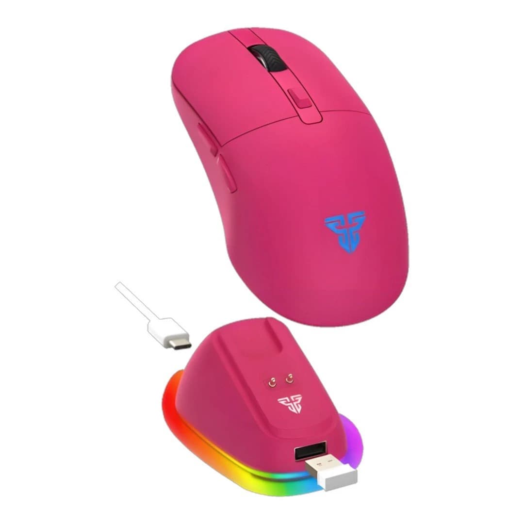ماوس FANTECH KANATA لاسلكي WG9RD لاسلكي وردي