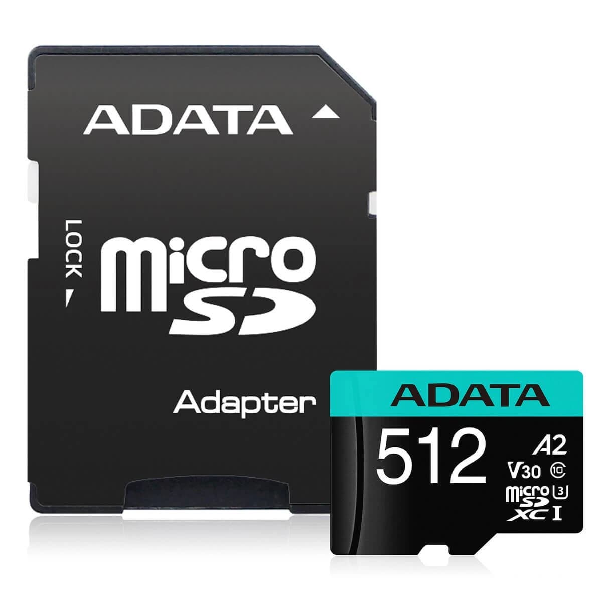 وحدة تخزين ADATA Premier Pro Memory Card SD 6.0 with Adapter – 512GB – microSDXC UHS-I