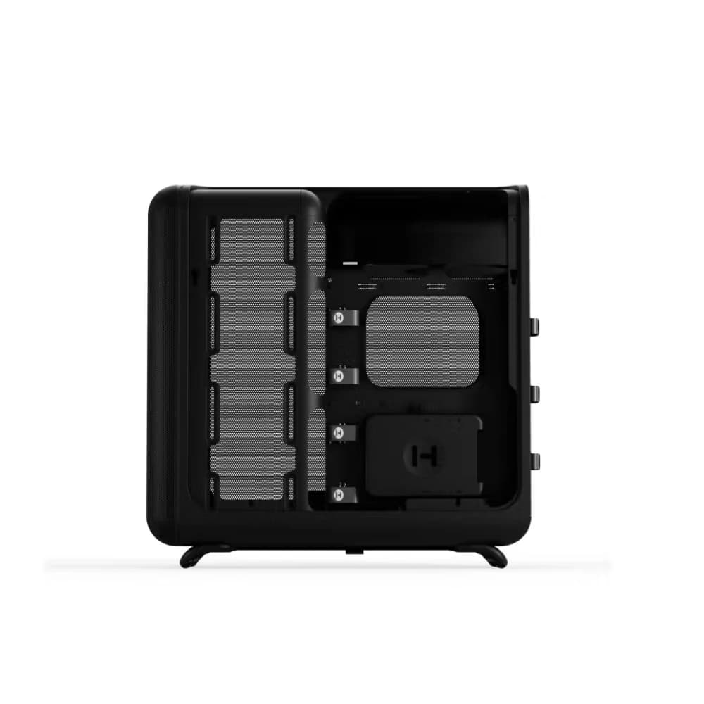 كيس كمبيوتر HYTE X50 زجاج مقسّى SIDE Panel متوسط الحجم CASE – أسود
