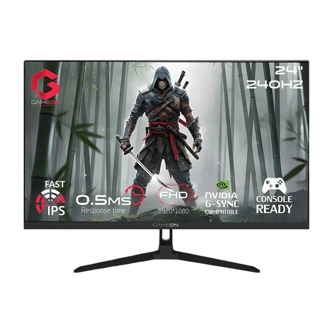 شاشة GAMEON 24In FHD 240Hz 0.5ms Fast IPS GOESP24240IPS