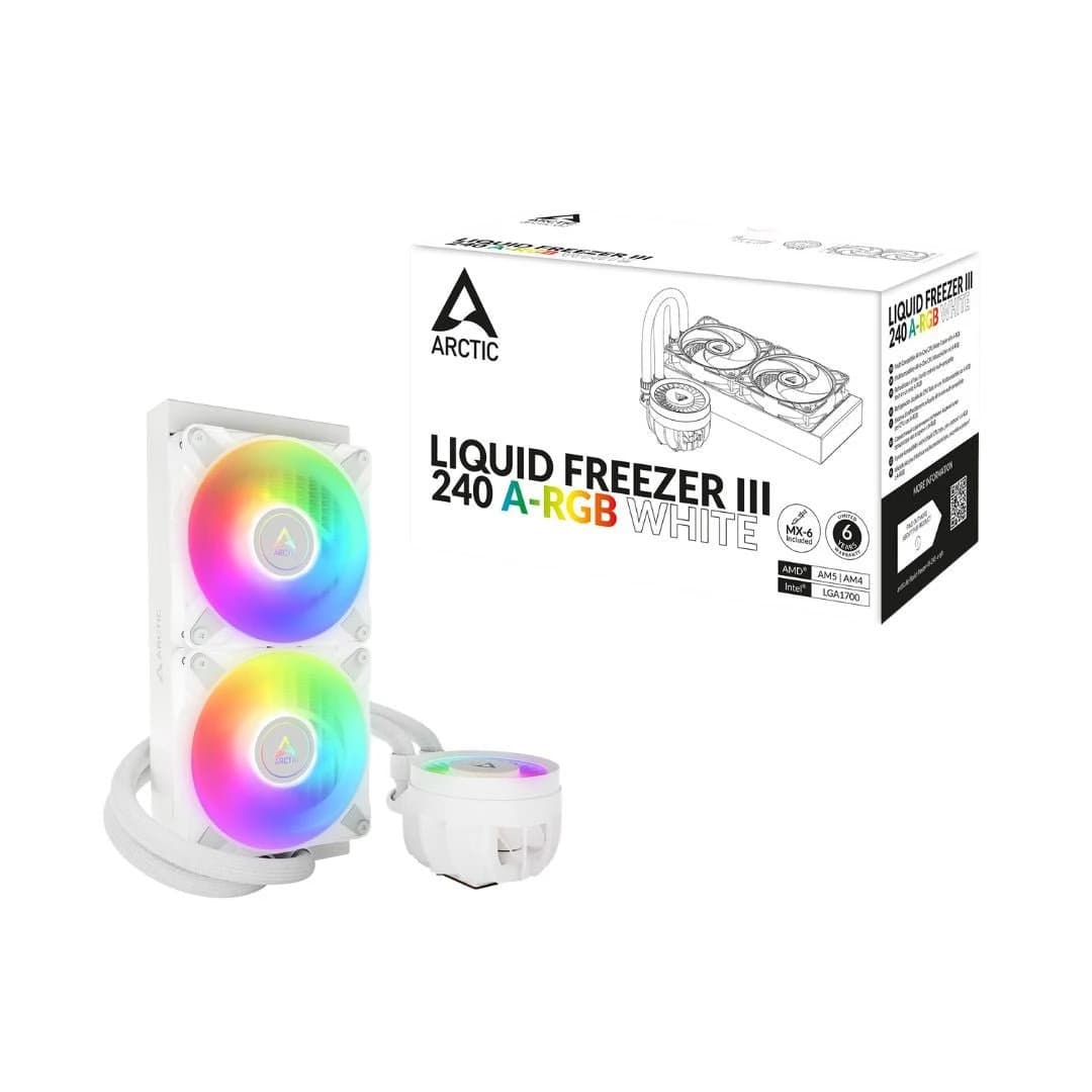 تبريد Arctic Liquid Freezer III 240 A-RGB – أبيض