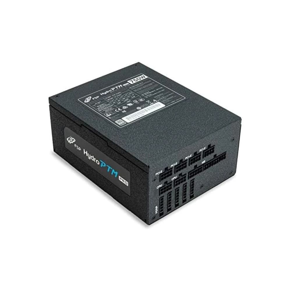 مزود طاقة FSP Hydro PTM PRO 750M 750W 80+PLUS PLATINUM أسود