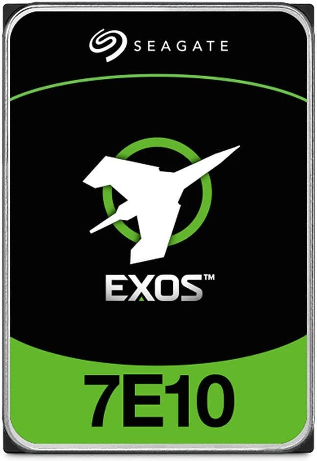 وحدة تخزين Seagate Exos 7E10 8TB 3.5″ SATA 6Gb/s HDD, 7200RPM, 256MB Cache, 263MB/s Transfer Rate
