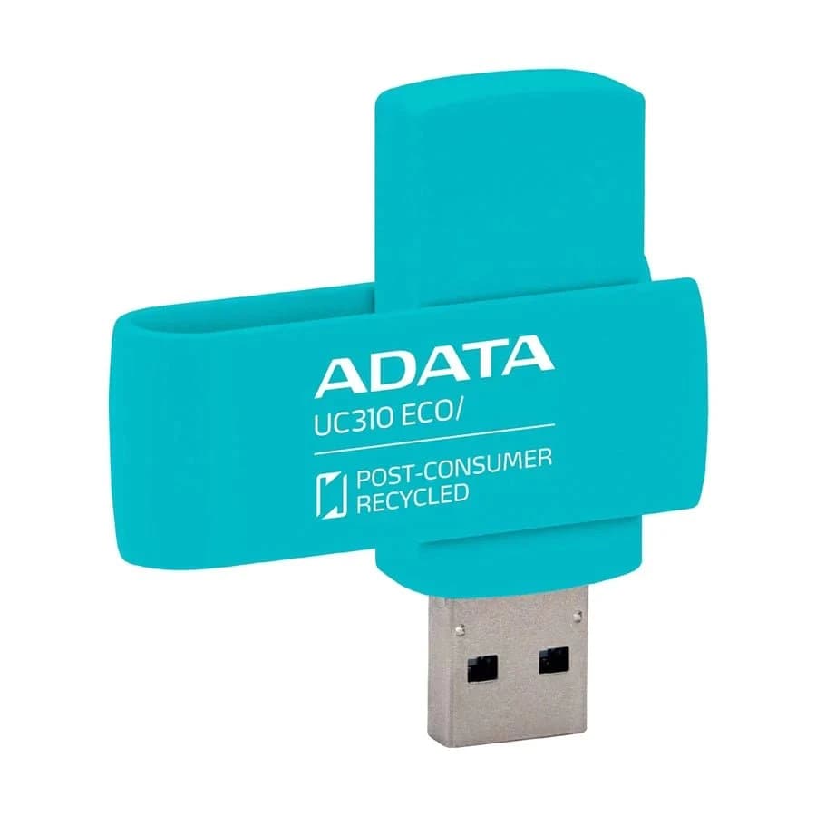 وحدة تخزين ADATA UC310 Eco USB 3.2 Gen1 Flash Drive 35% Recycled Plastic Eco-Friendly – 256GB