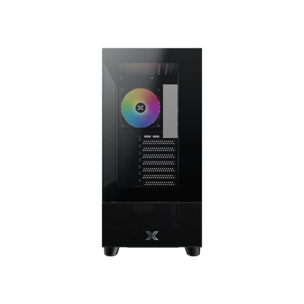 كيس كمبيوتر XIGMATEK ENDORPHIN AIR V2 – E-ATX متوسط الحجم PC Case – أسود