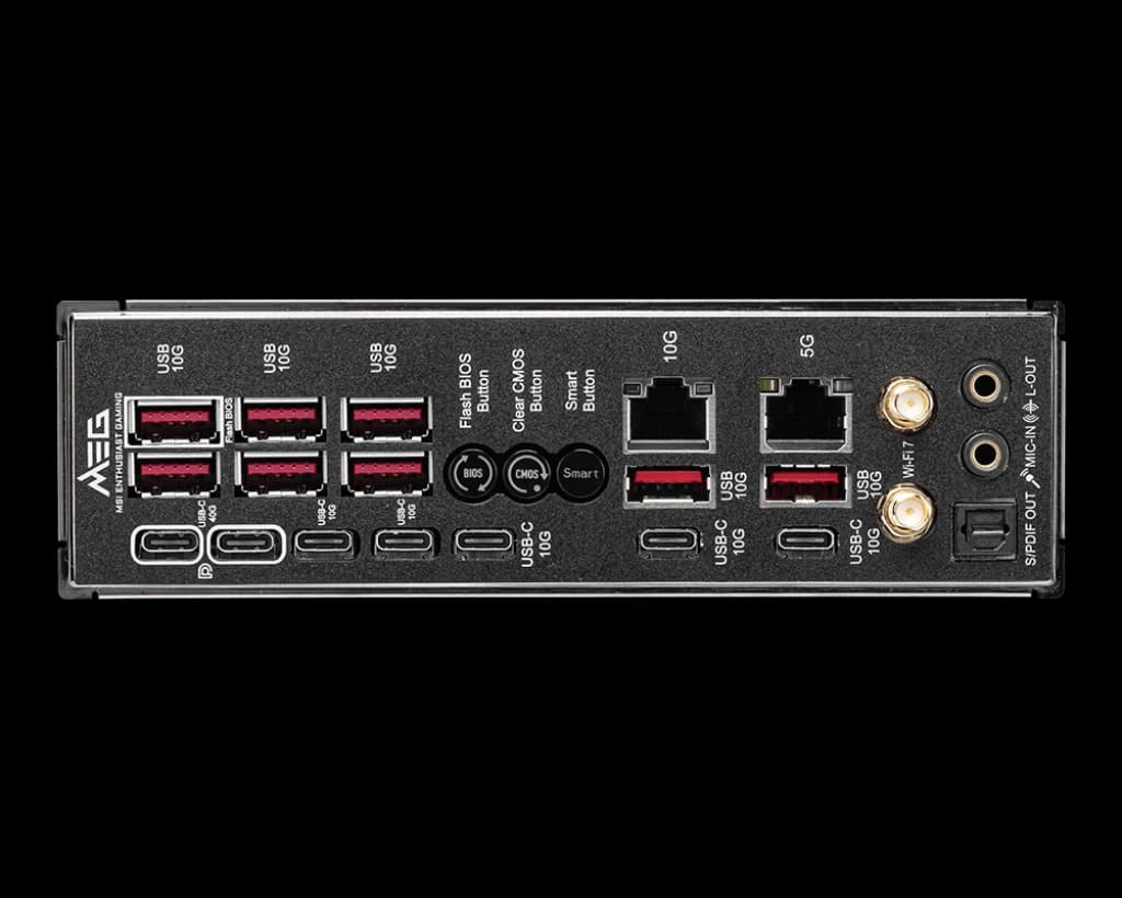 لوحة أم MSI MEG GODLIKE X870E AM5 WIFI7 AMD-Motherboard