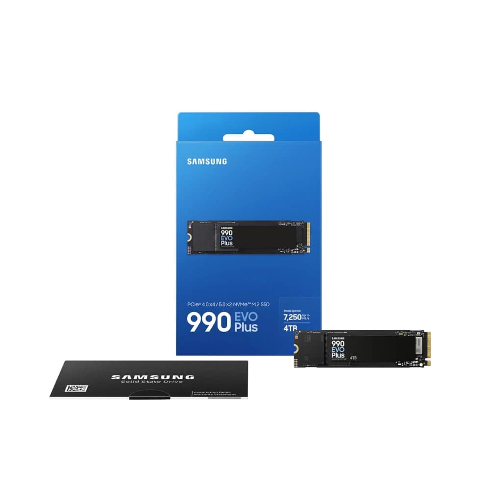 وحدة تخزين SAMSUNG 990 EVO Plus 4TB – PCIe 4.0 NVMe M.2 SSD