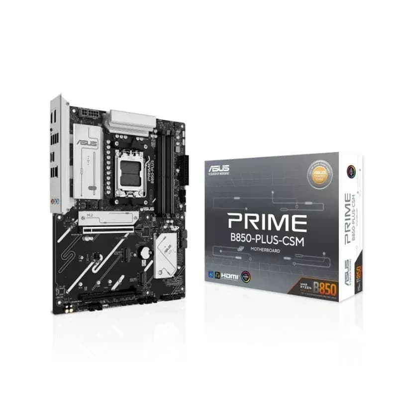 لوحة أم ASUS TUF GAMING B850M-PLUS-CSM AM5 DDR5 Motherboard – أسود