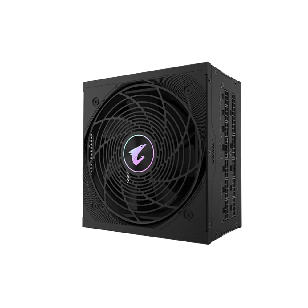 مزود طاقة GIGABYTE AORUS ELITE GP-AE850PM 850W 80+ PLATINUM أسود