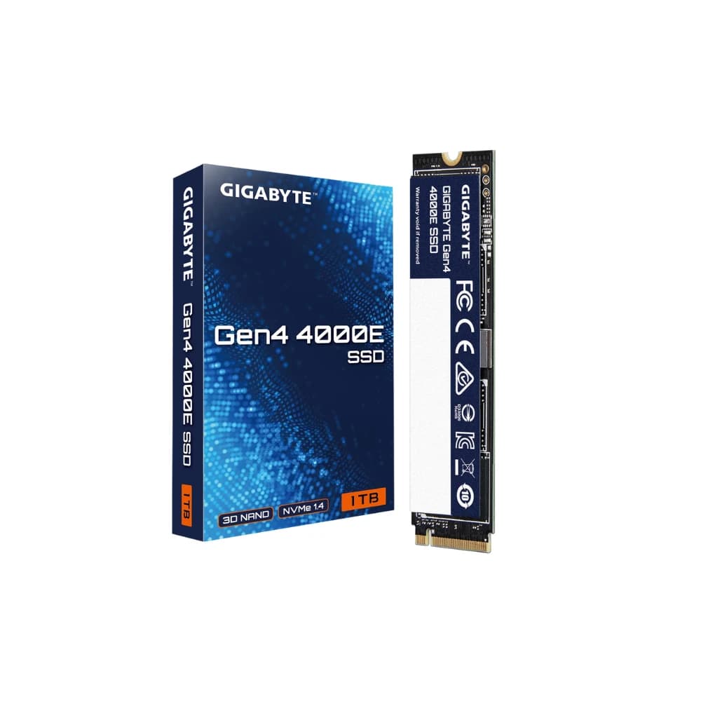 وحدة تخزين GIGABYTE Gen4 4000E SSD 1TB – PCIe 4.0 NVMe M.2