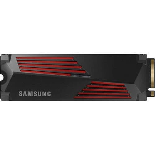 وحدة تخزين Samsung 990 PRO 1TB NVMe PCIe Gen 4.0 M.2 SSD with Heatsink – حتى 7,450 MB/s Read, 6,900 MB/s Write, PS5 Compatible, Smart Thermal Control