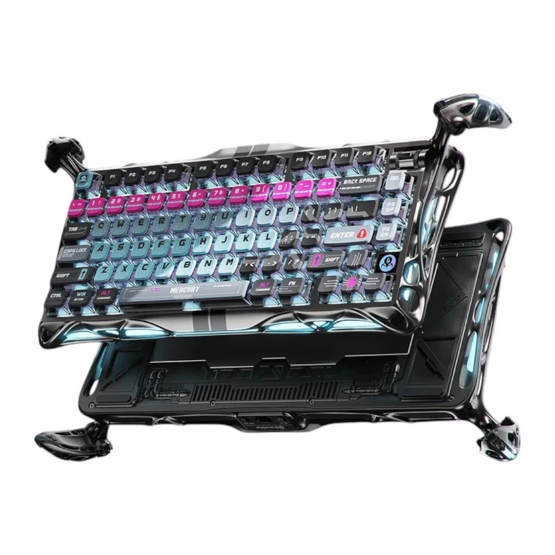 لوحة مفاتيح Gravastar Mercury V75 Pro مغناطيسية Cyberpunk (سلكية)