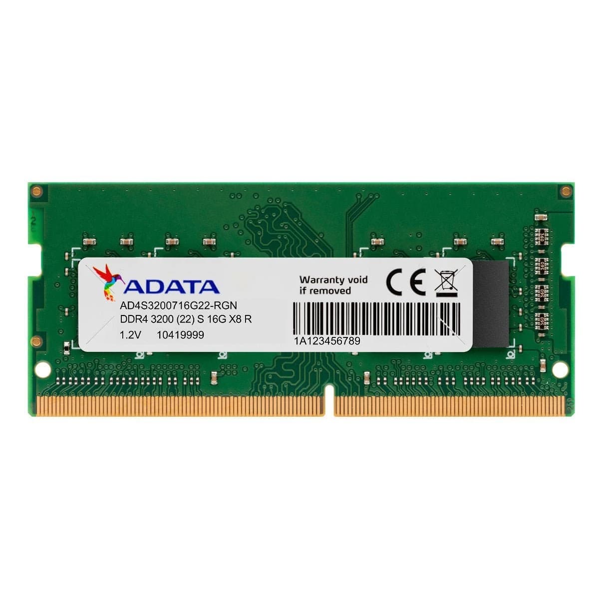 ذاكرة RAM ADATA Premier DDR4 3200 – 16GB – 260-pin SO-DIMM لابتوب RAM