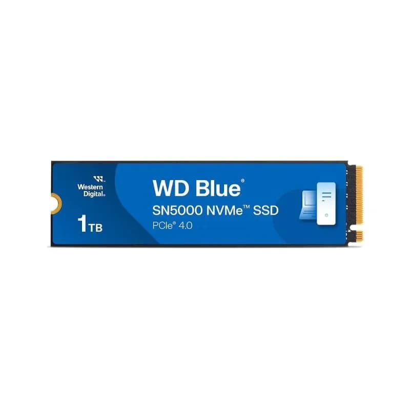 وحدة تخزين WD أزرق SN5000 1TB PCIe Gen4 NVMe M.2 SSD