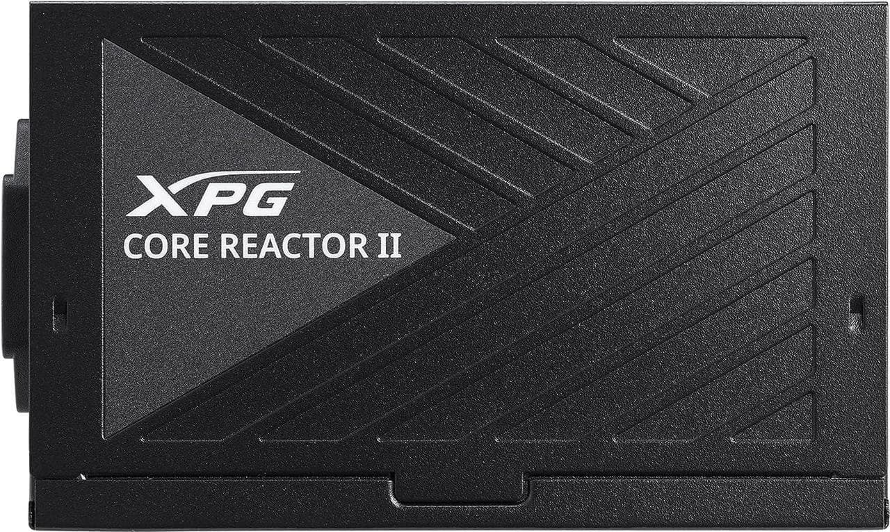 مزود طاقة XPG CorereactorII PCIE 5 & ATX 3.0 – قابل للفصل بالكامل – 80 Plus and Cybenetics GOLD Certified — 1200W / أسود