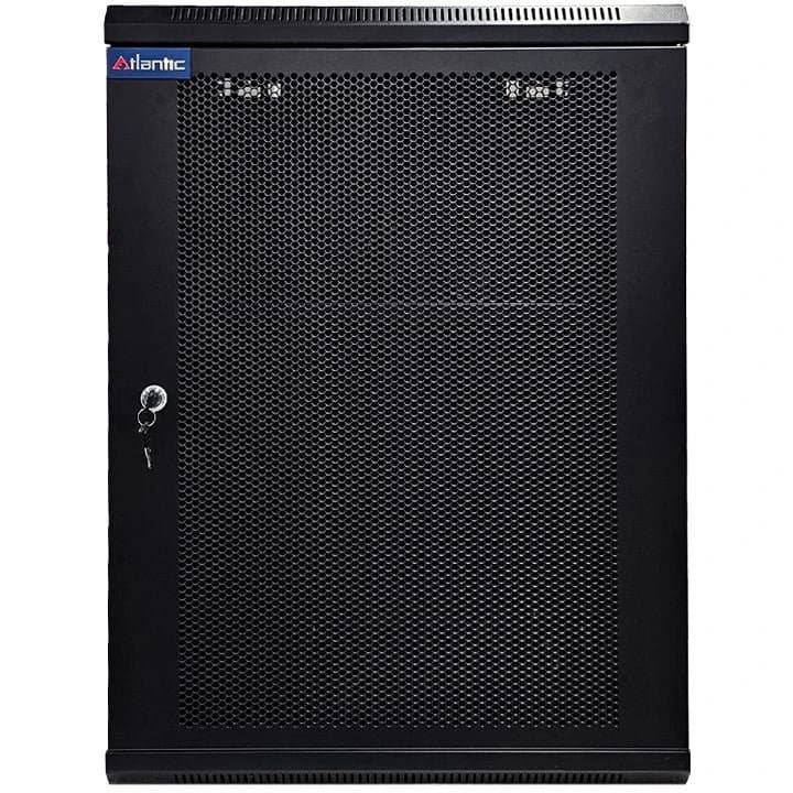 كيس كمبيوتر Atlantic Wall Mount Cabinet – 60cm Extra Wide – 45cm Deep Enclosure – Glass/ Vented Door — 15U