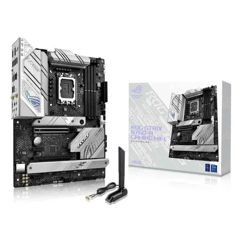 لوحة أم ASUS ROG Strix B760-A Gaming WiFi Intel LGA 1700 DDR5 ATX Motherboard – 3-Years Warranty