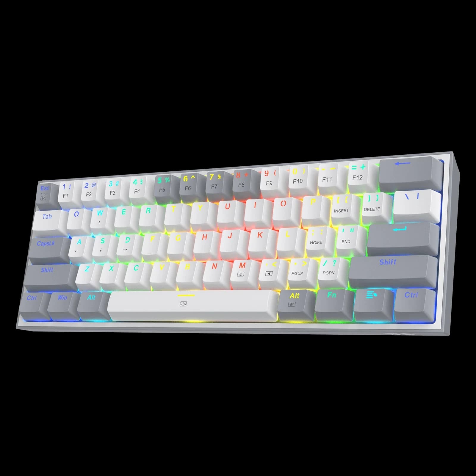 Keyboard Redragon K617 Fizz RGB 60% Wired Mechanical Gaming