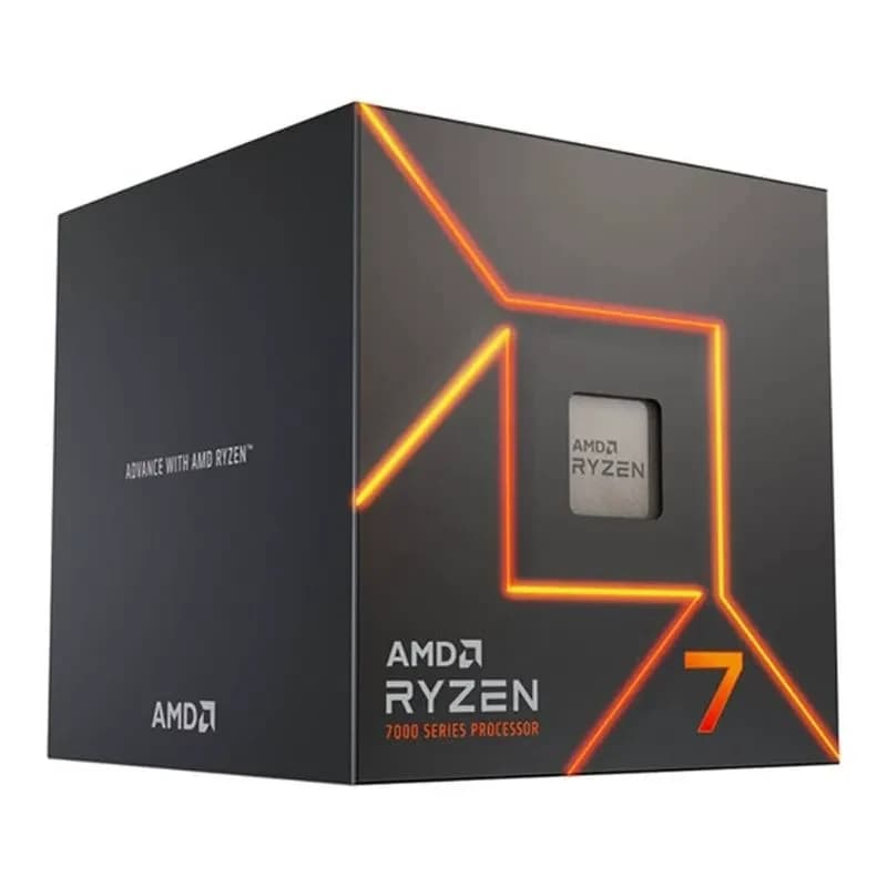 معالج AMD Ryzen 7-7700 AM5 مكتبي Processor – تراي