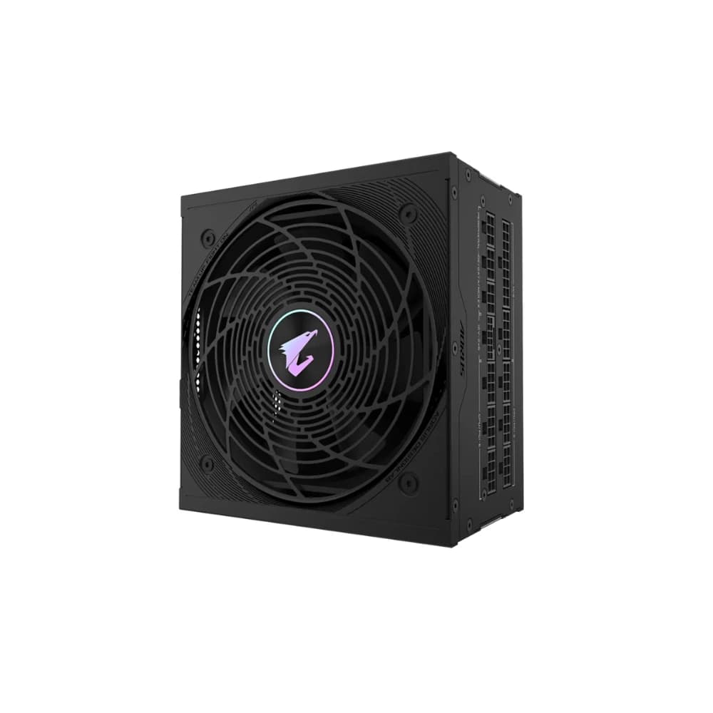 مزود طاقة GIGABYTE AORUS ELITE GP-AE1000PM 80+ PLUSE PLATINUM أسود