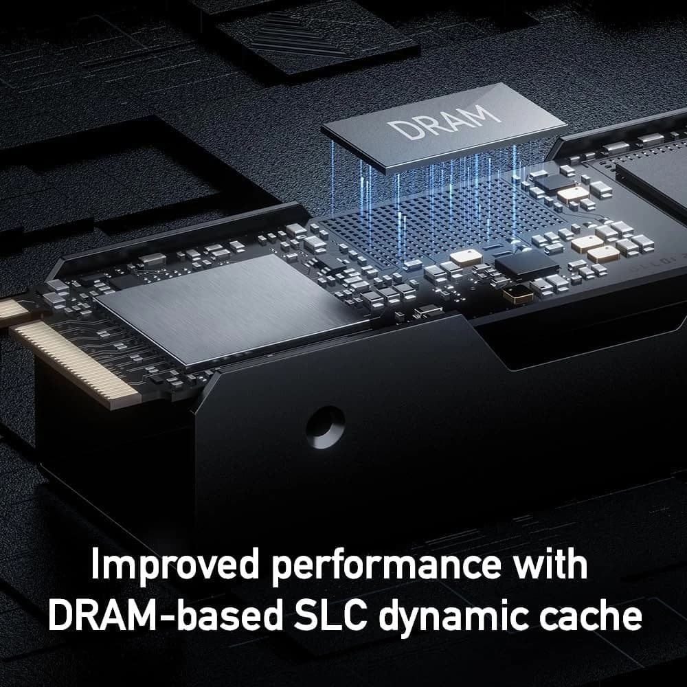 وحدة تخزين LEXAR NM1090 2TB SSD – PCIe 5.0 NVMe M.2 with Heatsink