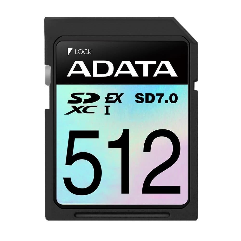 وحدة تخزين ADATA Premier Extreme SD Express Card SDXC PCIe Gen3 UHS-I U3 SD7.0 – 512GB