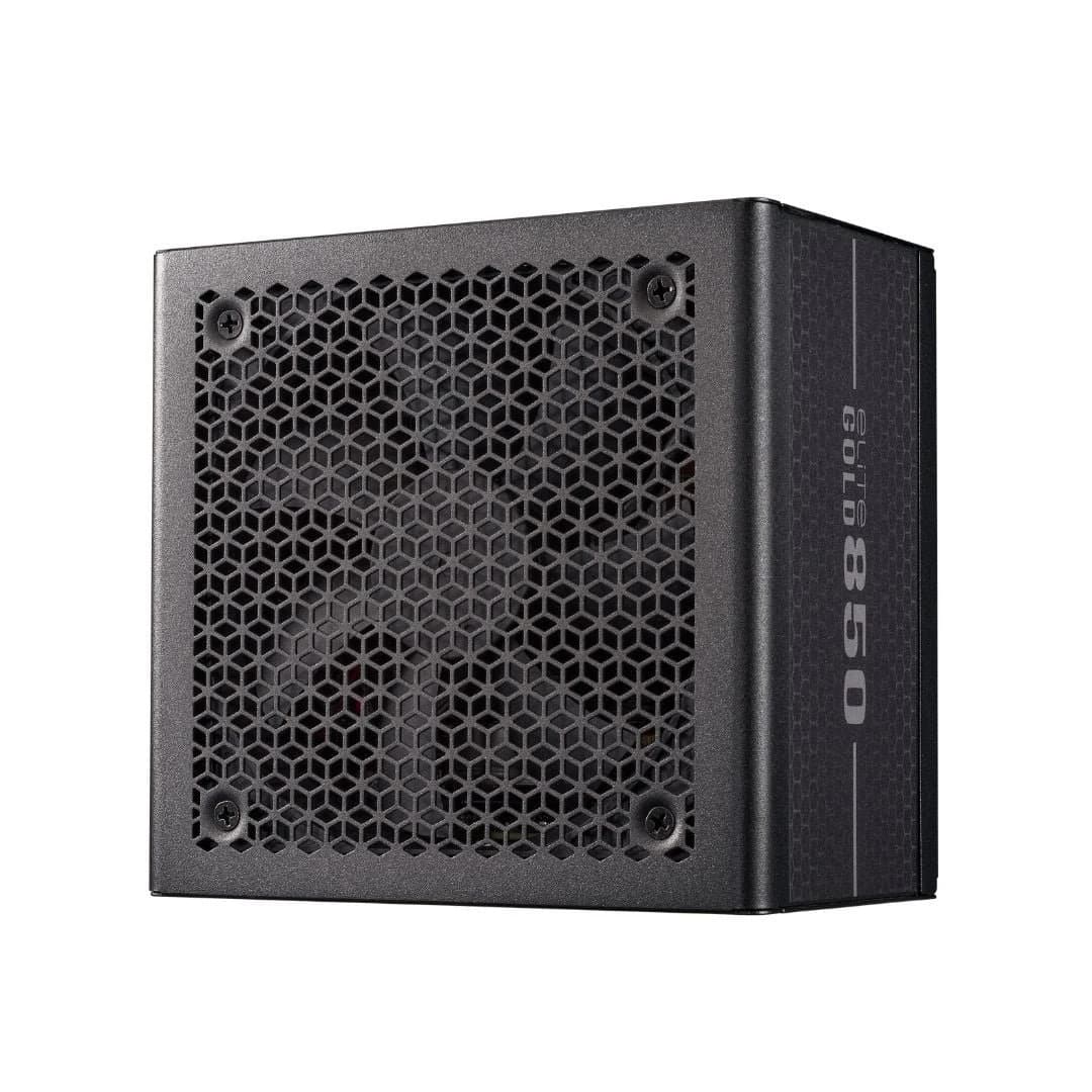 مزود طاقة Cooler Master ELITE 850W 80 Gold قابل للفصل بالكامل – أسود