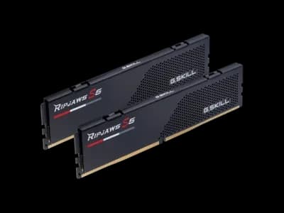 ذاكرة RAM G.SKILL Ripjaws S5 64GB (2 x 32GB) DDR5-6000MHz CL36 أسود