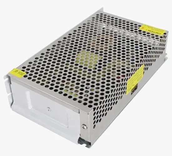 مزود طاقة SMPS 12V 20A 240W DC Switch Mode for LED Strips With Inbuilt Cooling مروحة,getx