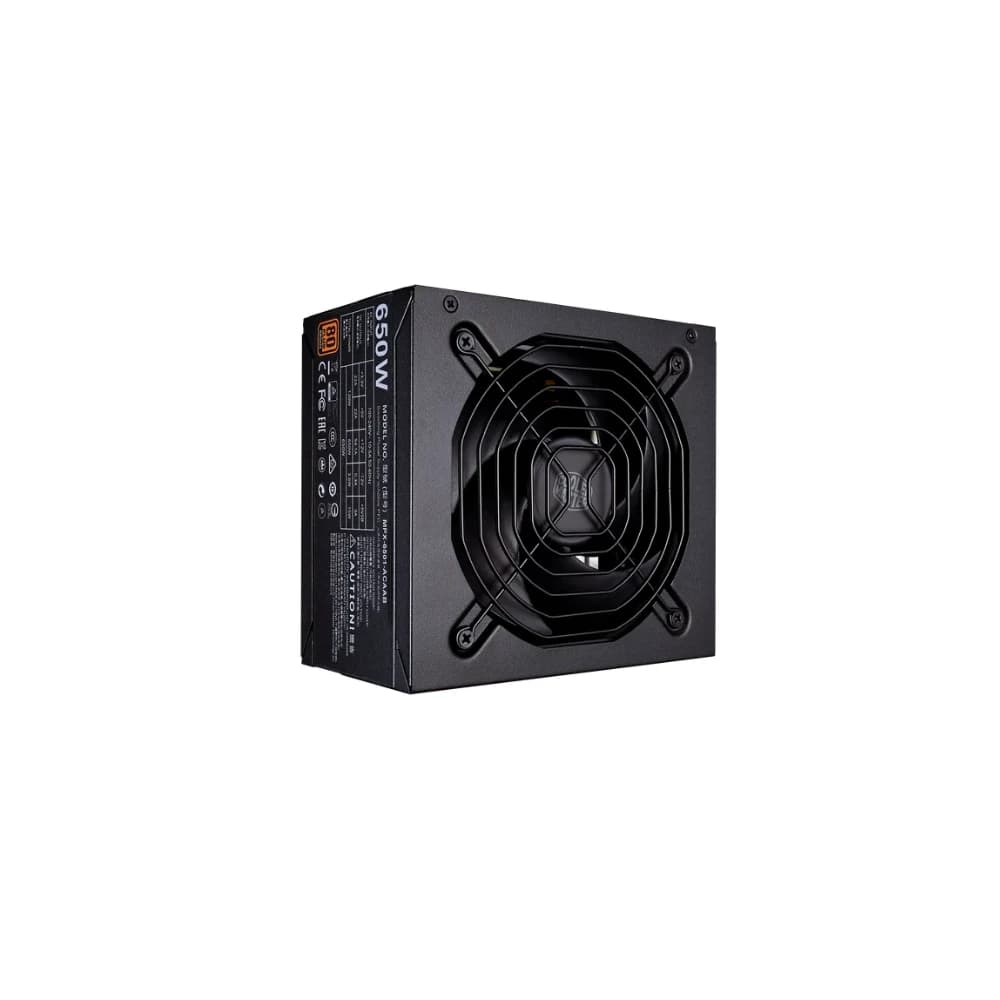 مزود طاقة COOLERMASTER MWE 650W 80+PLUS BRONZE أسود