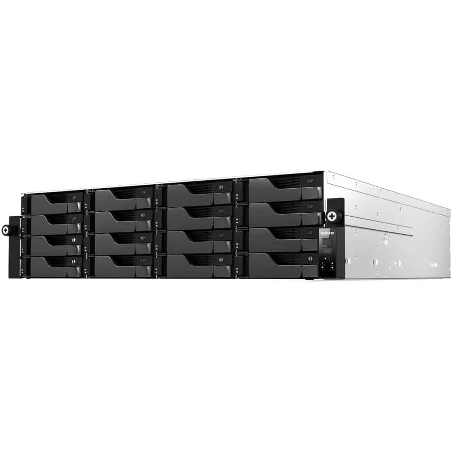 وحدة تخزين Asustor Lockerstor 16 Pro AS7216RDX Rackmount NAS – 16-Bay Storage, AMD Ryzen 7 Pro, 16GB ECC DDR5, 10GbE