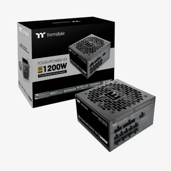 مزود طاقة Power Thermaltake TPT GT1200W GOLD PCIE 5.1 ATX 3.1