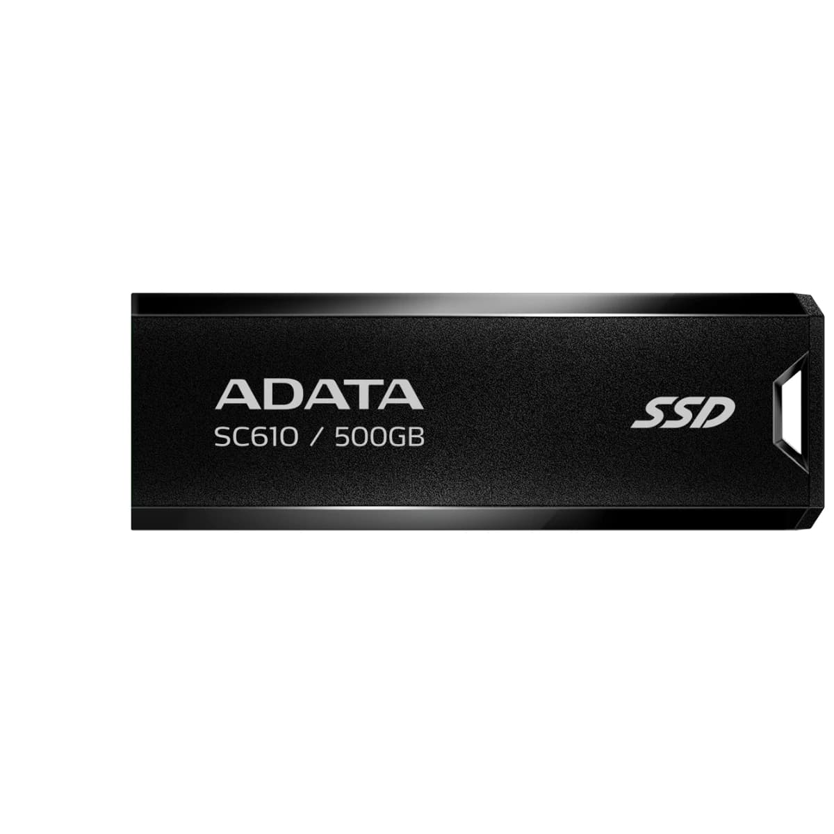 وحدة تخزين ADATA SC610 External SSD USB 3.2 Gen2 550MB/s Read 500MB/s Write Capless Slide-Out Cableless – 500GB