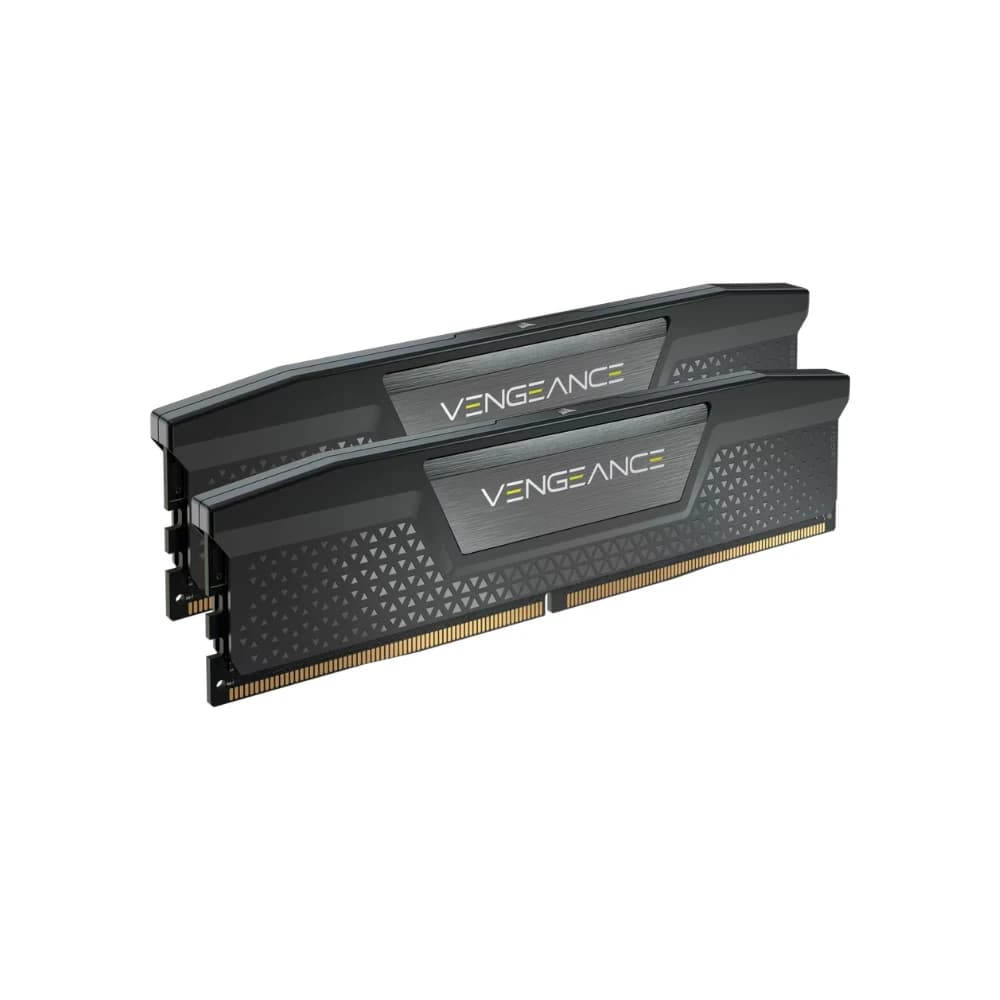 ذاكرة RAM CORSAIR VENGEANCE DDR5 32GB (2x16GB) 6400MT/s CL36 أسود