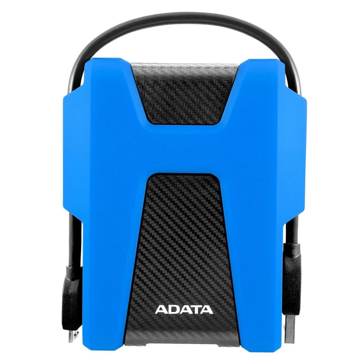 وحدة تخزين ADATA HD680 External Hard Drive USB 3.2 Military-Grade Shockproof Protective Rubberized Rugged Design – 1TB — أزرق