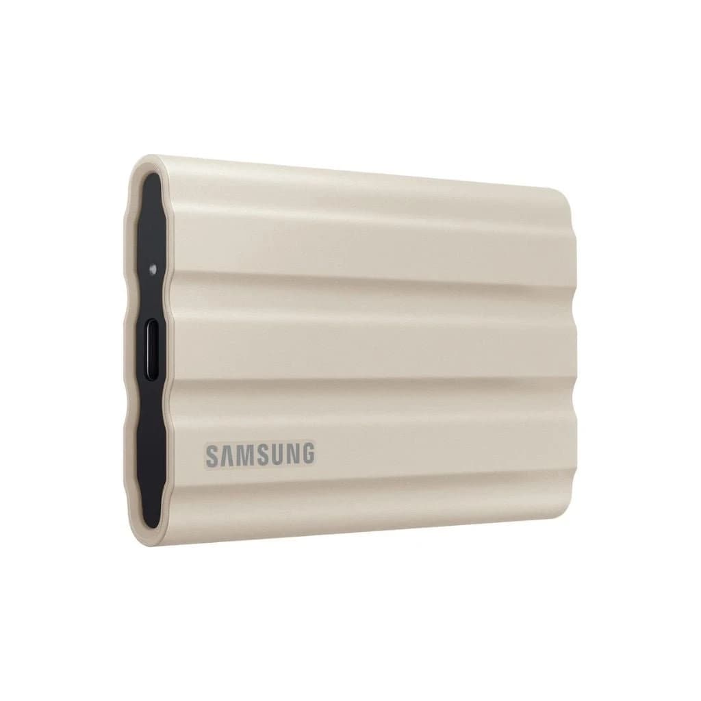 وحدة تخزين Samsung T7 Shield 2TB Portable External SSD – Beige