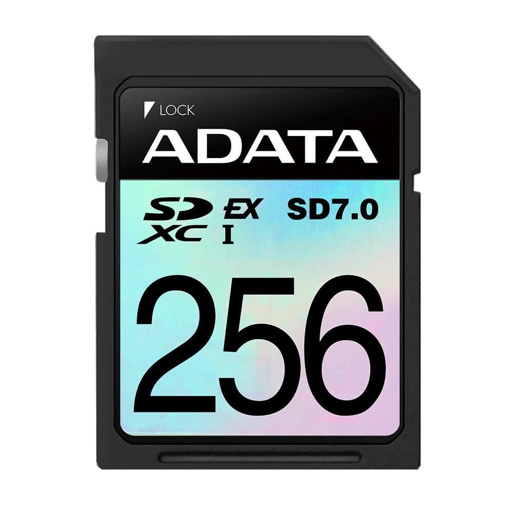 وحدة تخزين ADATA Premier Extreme SD Express Card SDXC PCIe Gen3 UHS-I U3 SD7.0 – 256 GB