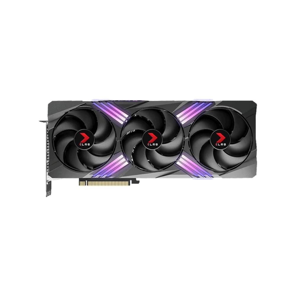 كرت شاشة PNY GeForce RTX™ 4080 SUPER VERTO XLR8 16GB TRIPLE FAN OC Edition