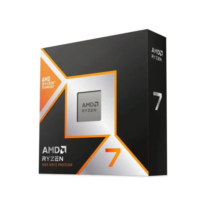 معالج AMD RYZEN 7-9850X3D AM5 مكتبي Processor – تراي