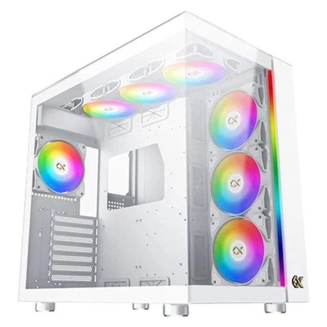 كيس كمبيوتر Xigmatek Aqua Ultra Arctic Case (أبيض)