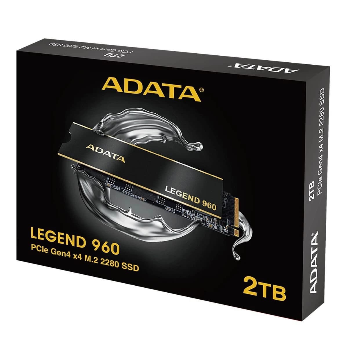 وحدة تخزين ADATA Legend 960 PCIe Gen4 x4 M.2 2280 with 1.3mm Heat Sink Solid State Drive — 2TB