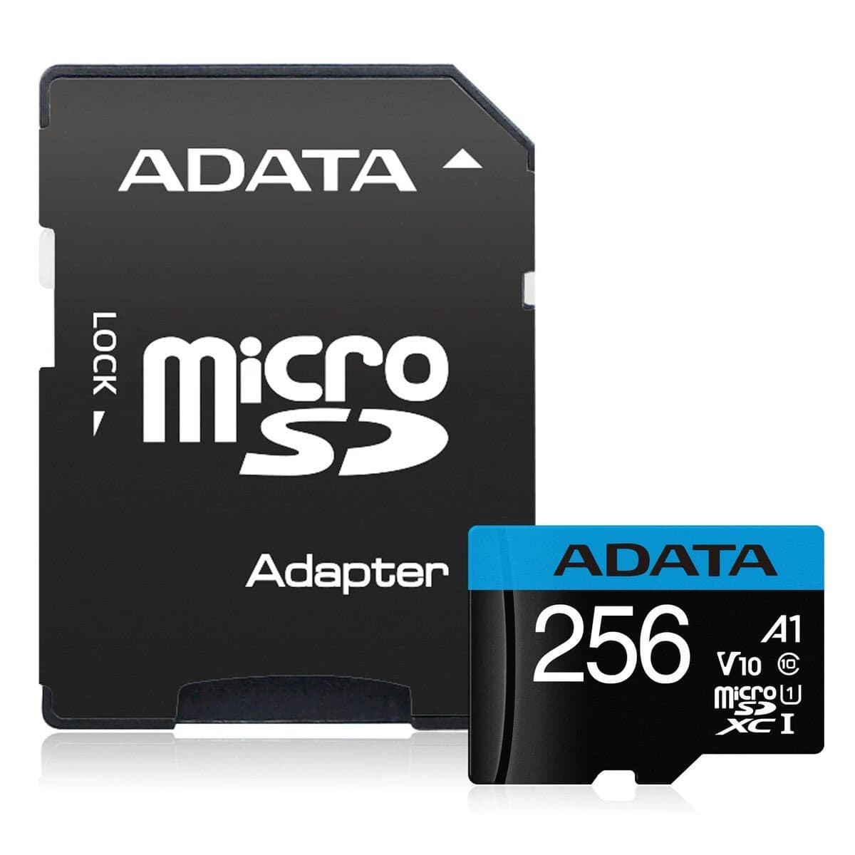 وحدة تخزين ADATA Premier Memory Card SD 5.1 with Adapter – 256GB – microSDXC UHS-I